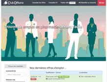 Tablet Screenshot of clubofficine.fr